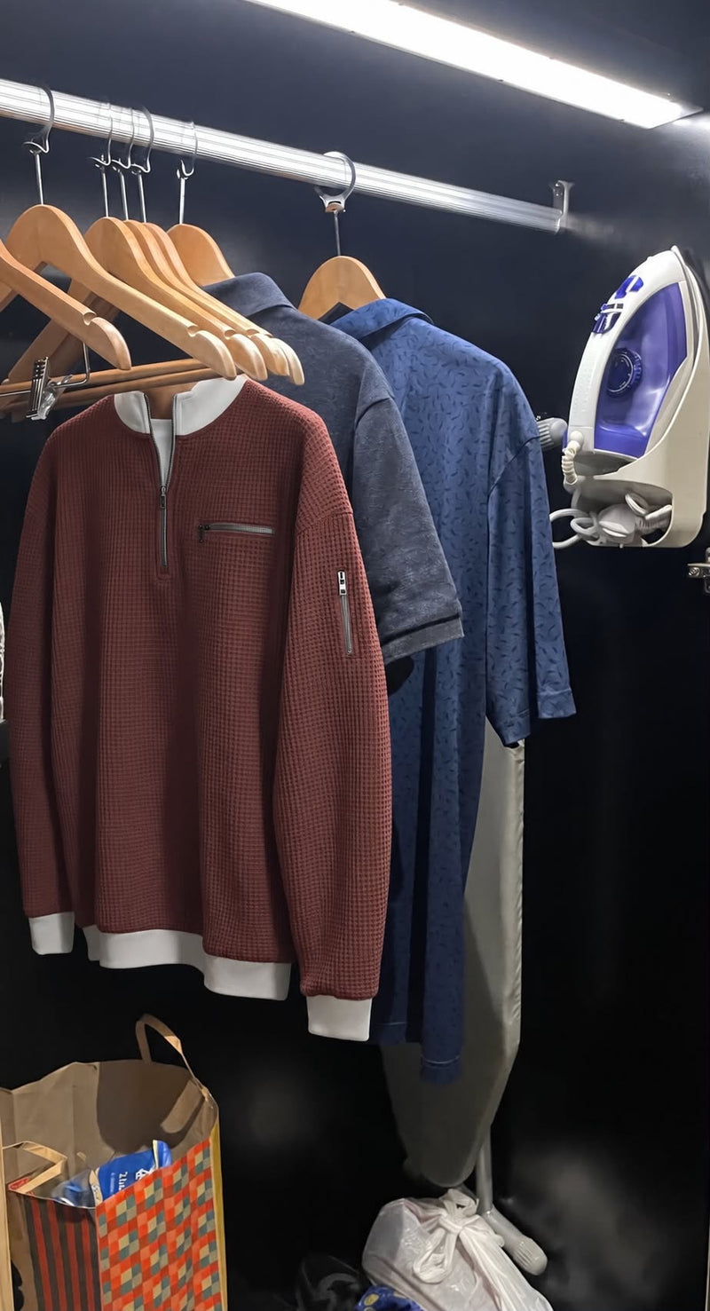  - Gaspard™ | Pull gaufré à demi-zip