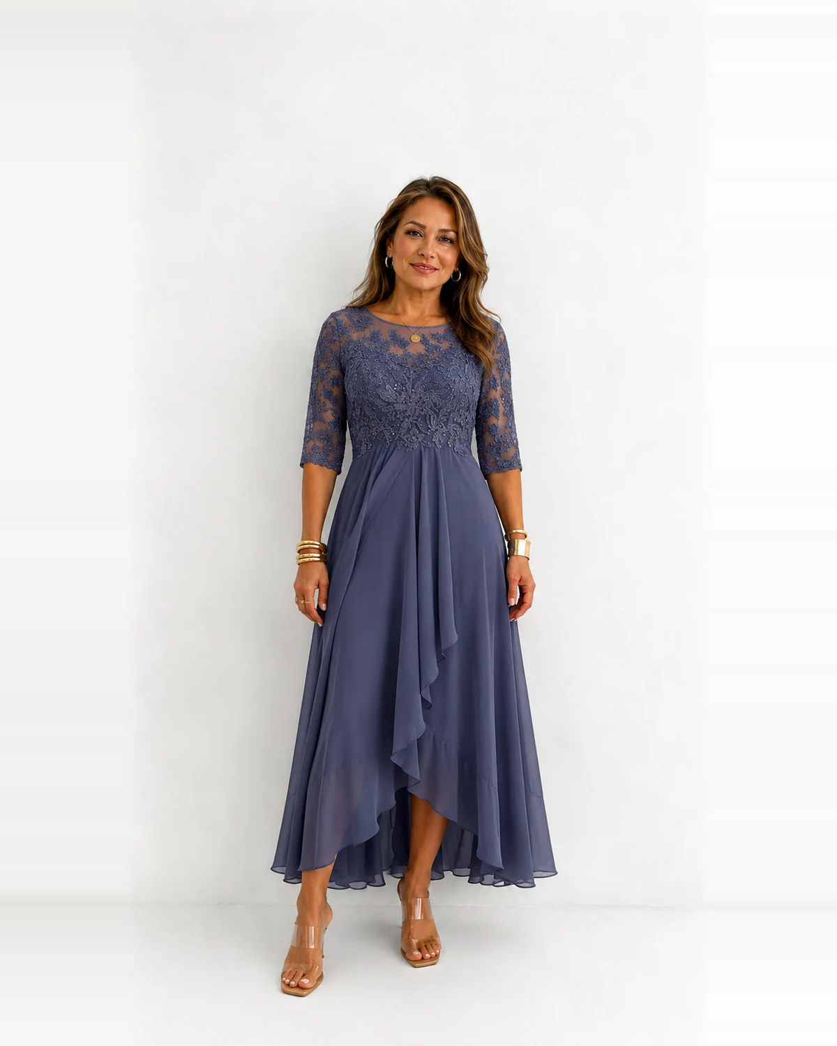 RHONDA | Robe élégante en dentelle - Casa Cavari