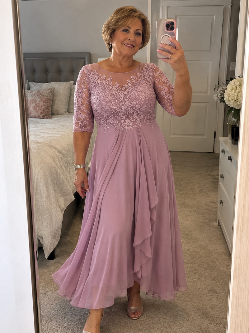 Catherine L. - RHONDA | Robe élégante en dentelle