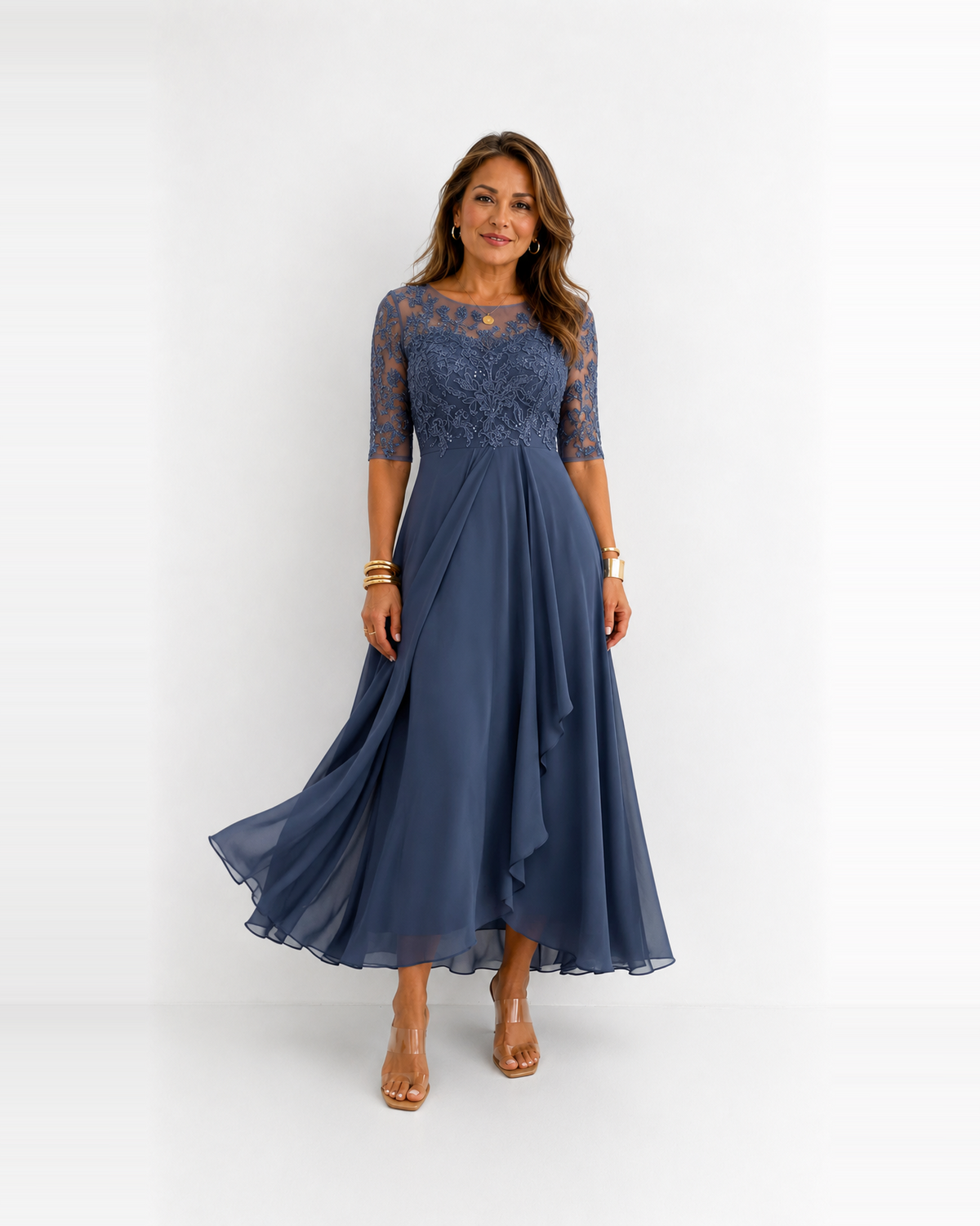 RHONDA | Robe élégante en dentelle - Casa Cavari
