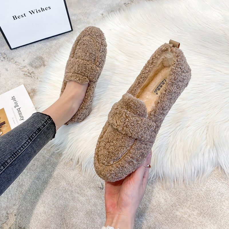 Margaux | Chaussons en peluche - Casa Cavari