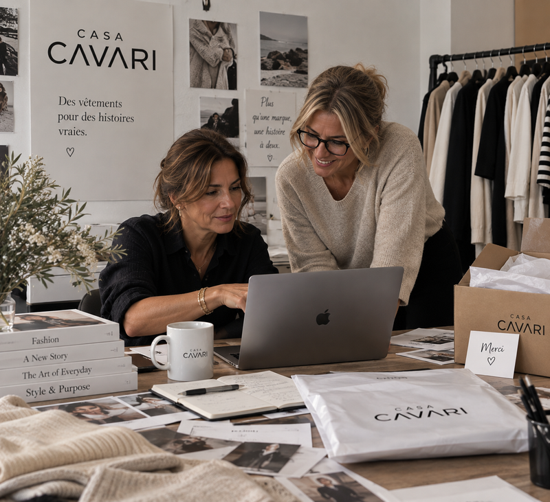 Sophie et Nathalie, fondatrices de Casa Cavari