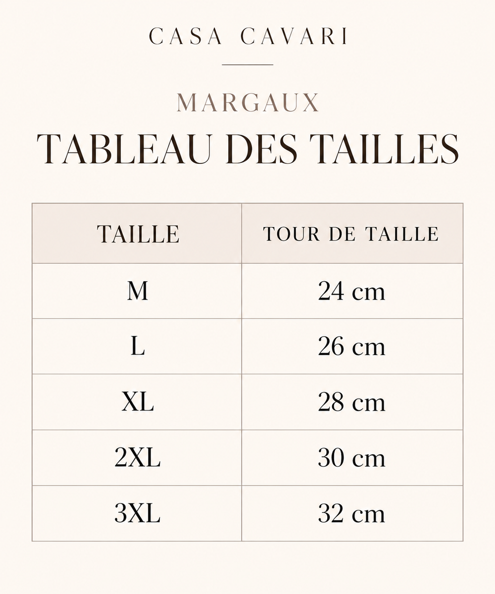 Guide des tailles