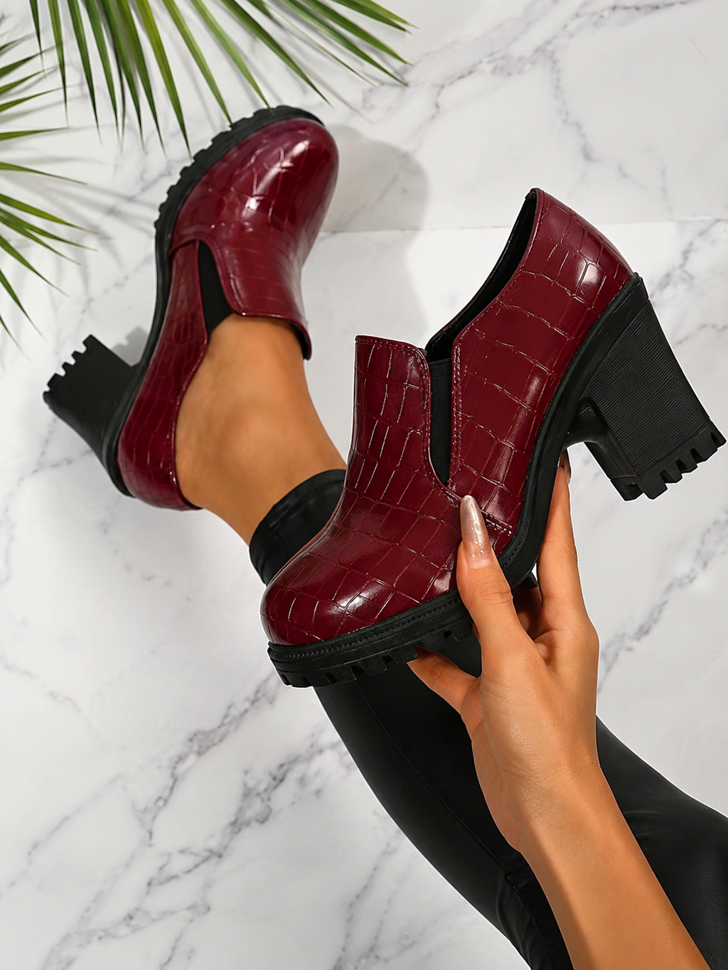 Allegra™ | Mocassins confort à talon compensé
