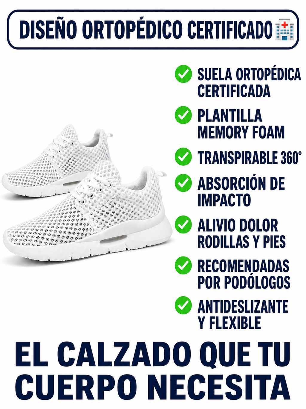 Filipo™ | Zapatillas Ortopédicas
