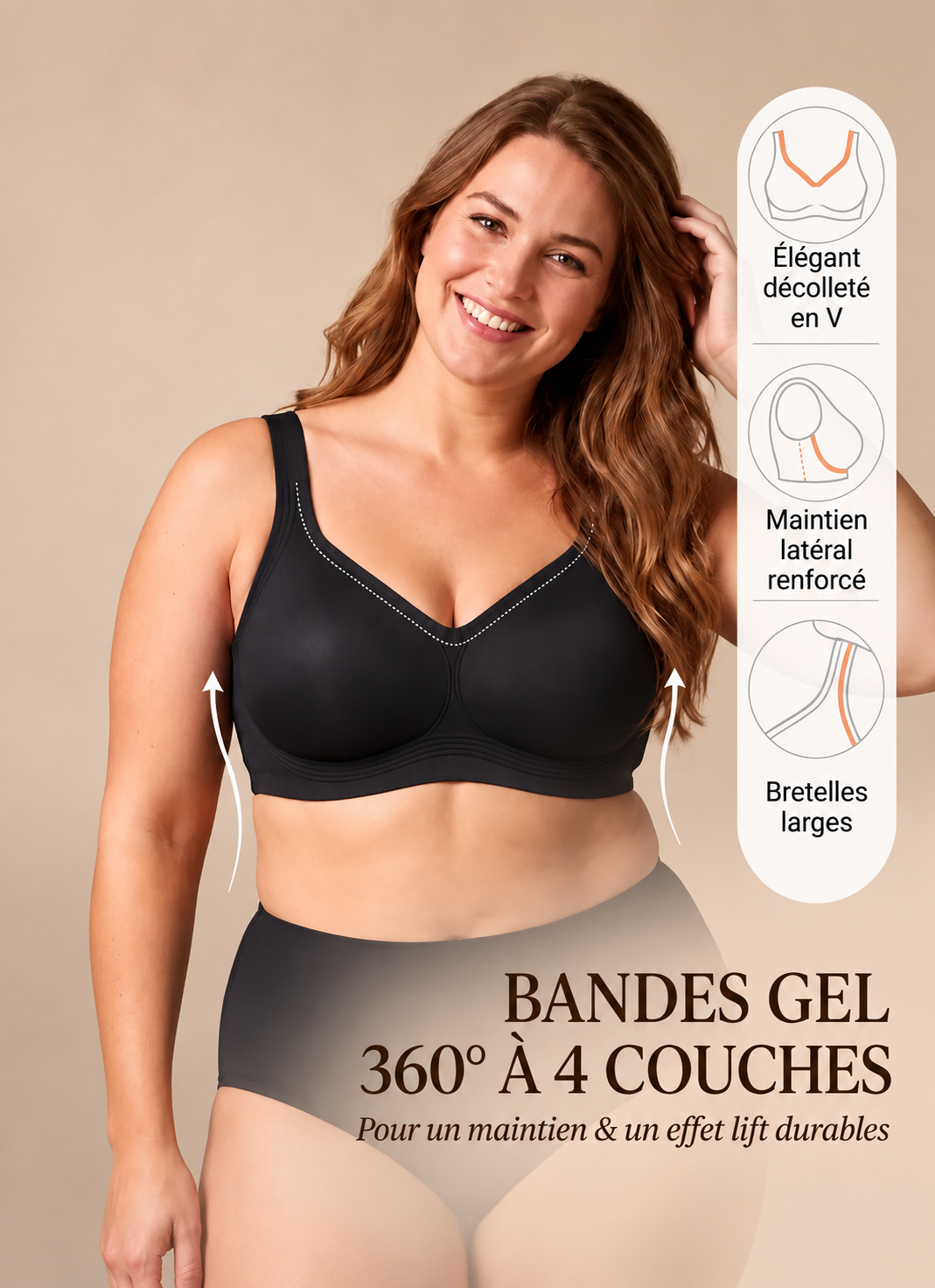 Lorena | Soutien-gorge sans armatures - Casa Cavari