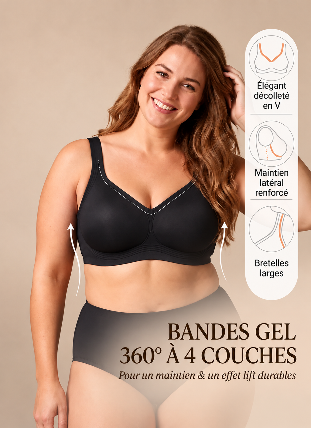 Lorena | Soutien-gorge sans armatures - Casa Cavari