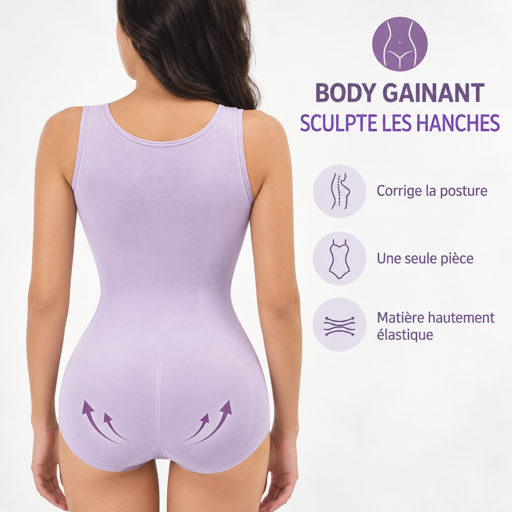 Margaux | Body gainant zippé - Casa Cavari