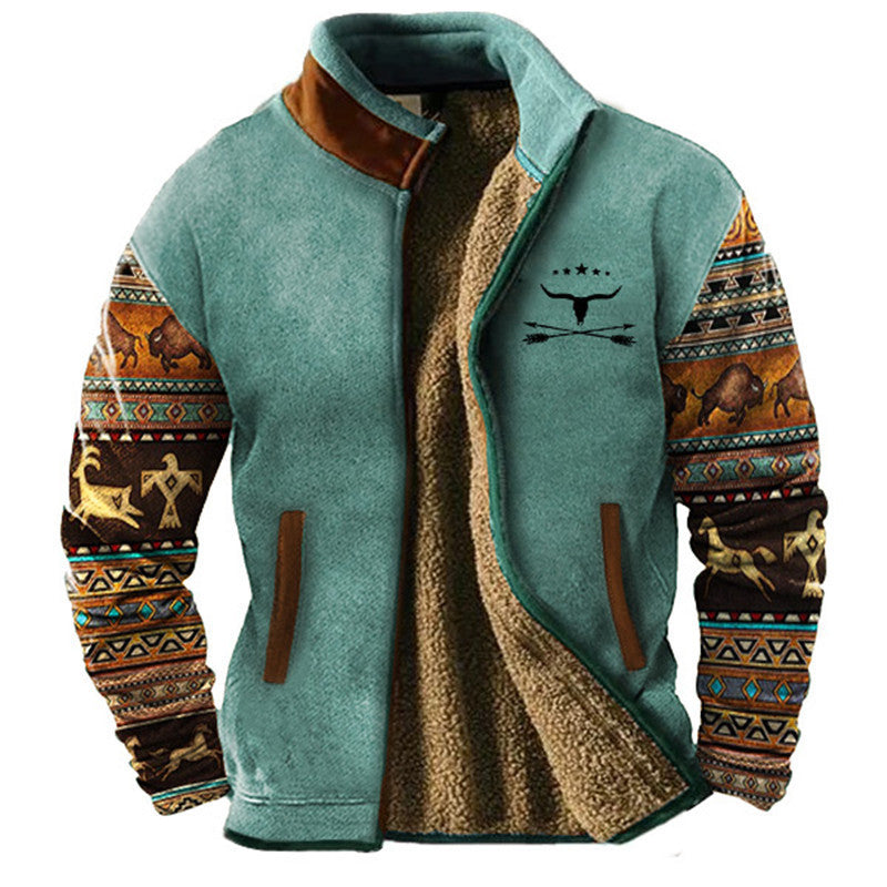 Tomás | Veste aux manches imprimées - Casa Cavari