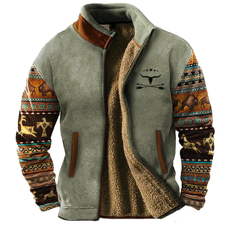 Tomás | Veste aux manches imprimées - Casa Cavari