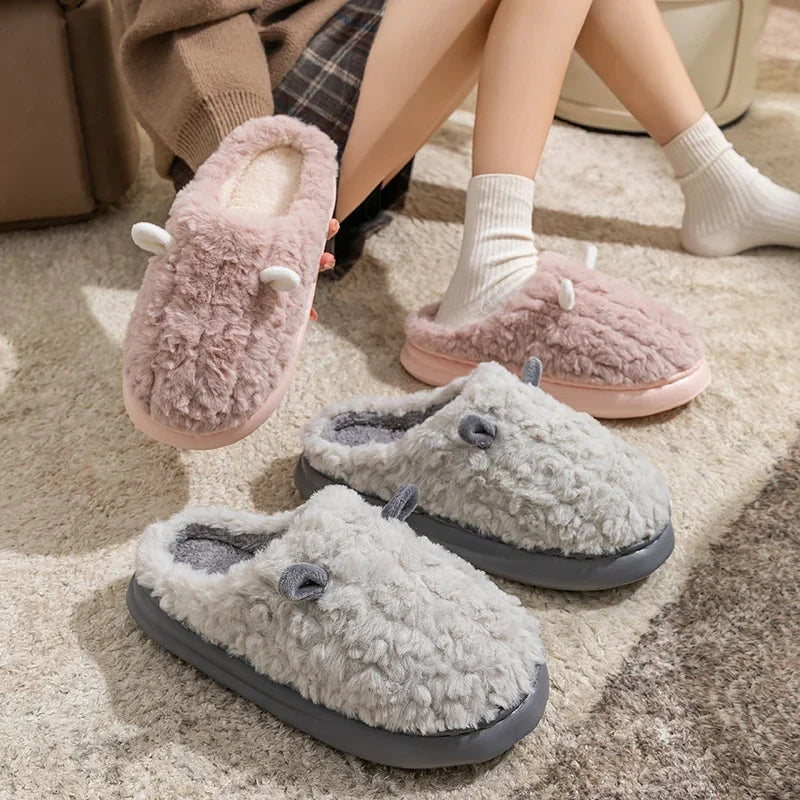 Ninon | Chaussons ourson - Casa Cavari