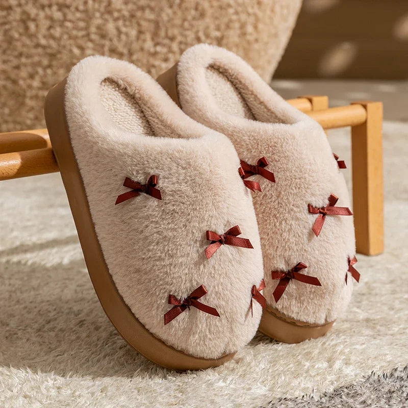 Séraphine | Chaussons à petits nœuds - Casa Cavari