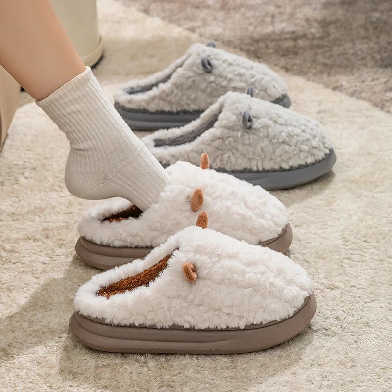 Ninon | Chaussons ourson - Casa Cavari