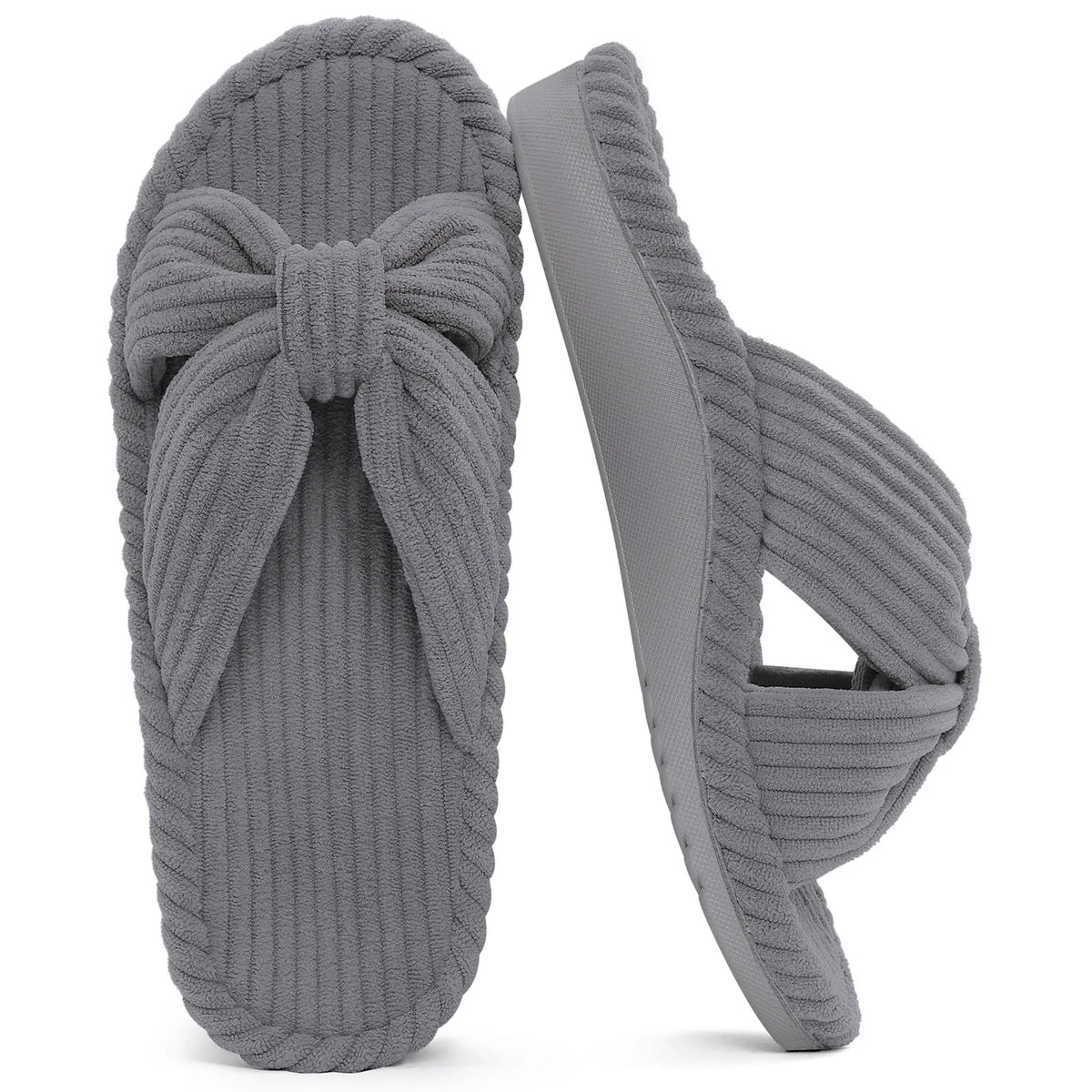 Apolline | Mules en velours côtelé avec soutien de la voûte - Casa Cavari