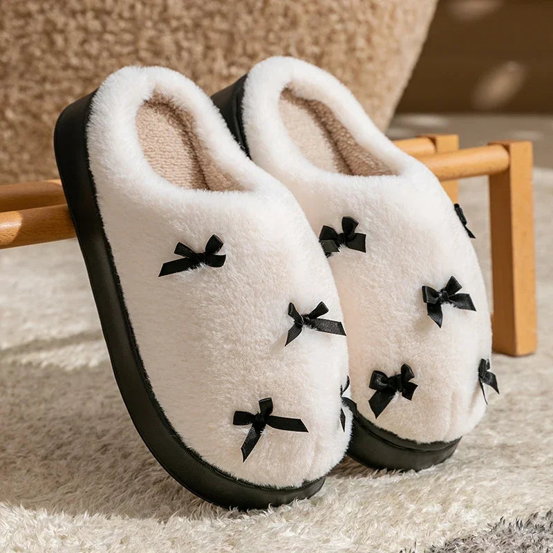Séraphine | Chaussons à petits nœuds - Casa Cavari
