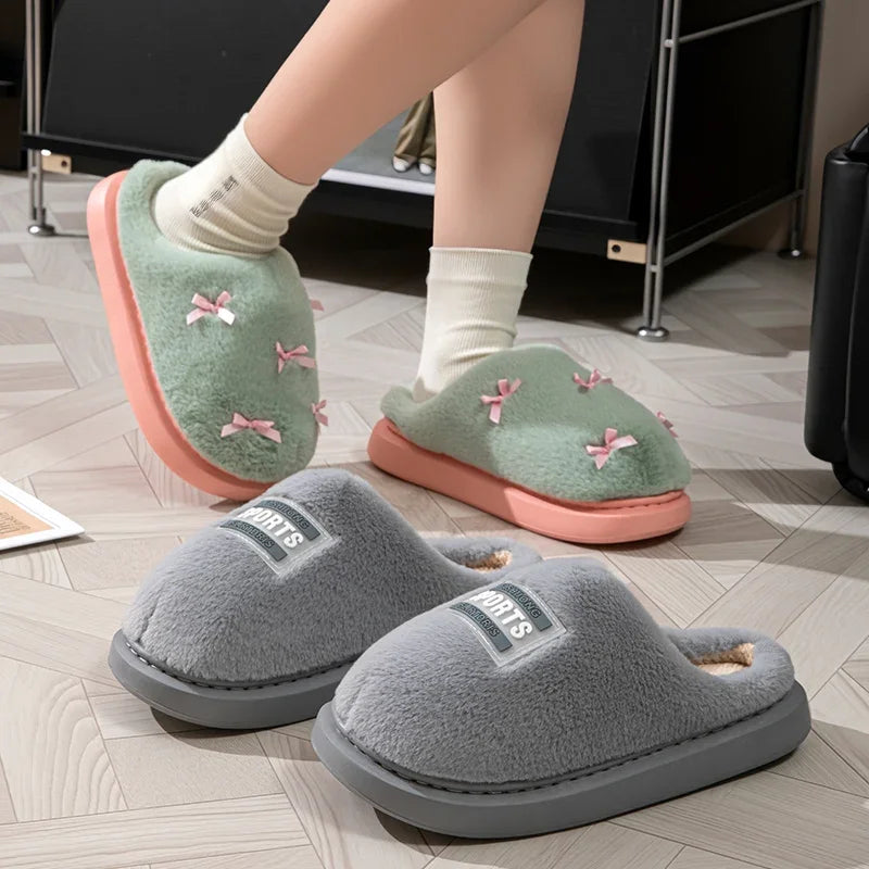 Séraphine | Chaussons à petits nœuds - Casa Cavari