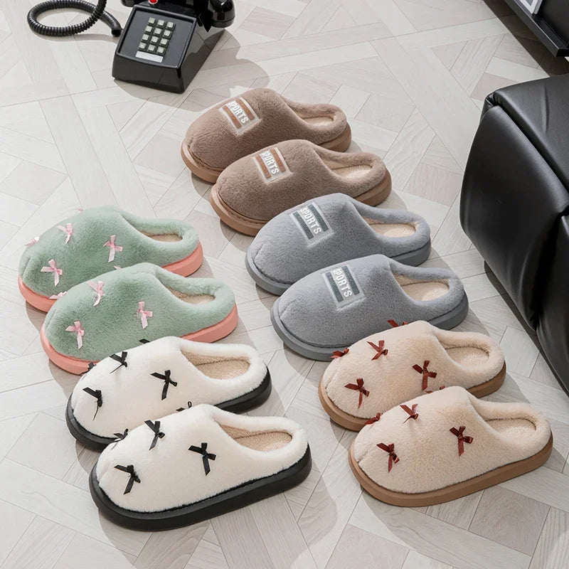 Séraphine | Chaussons à petits nœuds - Casa Cavari