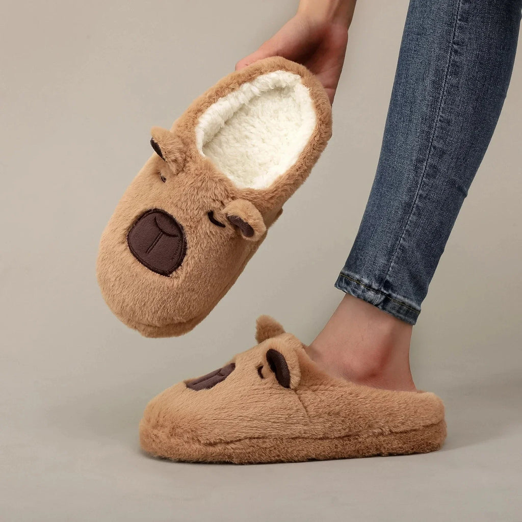 Anouk | Chaussons capybara - Casa Cavari