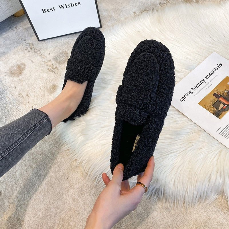 Margaux | Chaussons en peluche - Casa Cavari