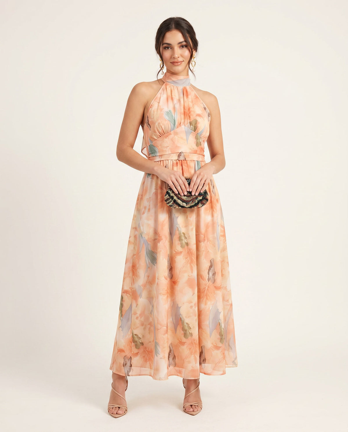 Melocotón|Vestido Elegante