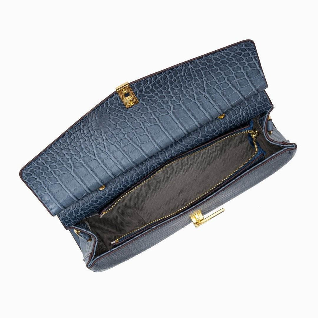 Adriana|Bolso estructurado con solapa - CasaCavari