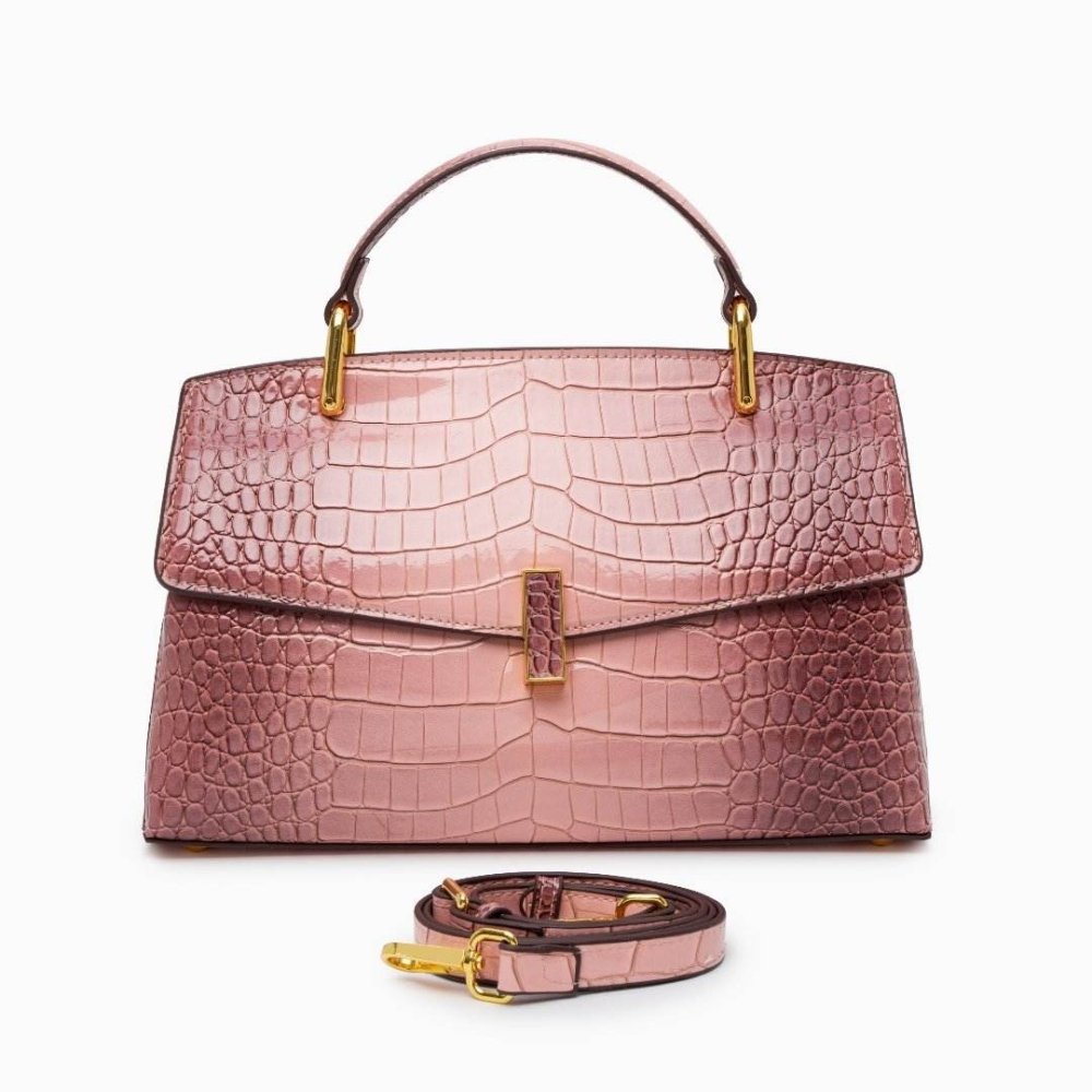 Adriana|Bolso estructurado con solapa - CasaCavari