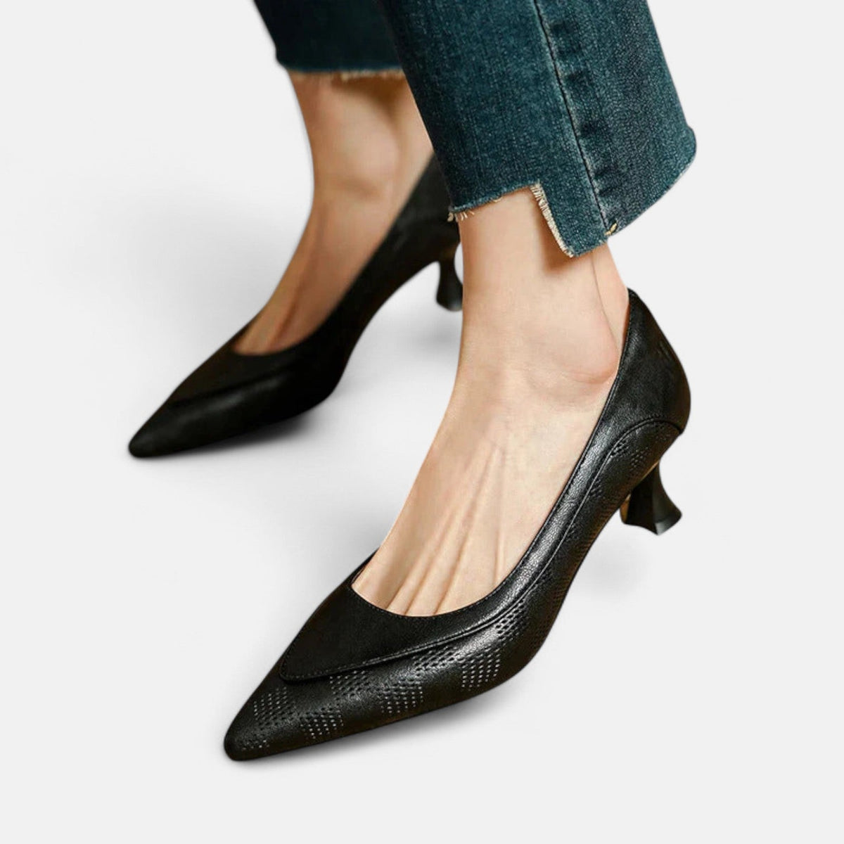 Amara | Tacones de Cuero - CasaCavari