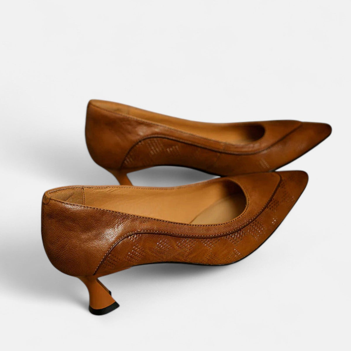 Amara | Tacones de Cuero - CasaCavari