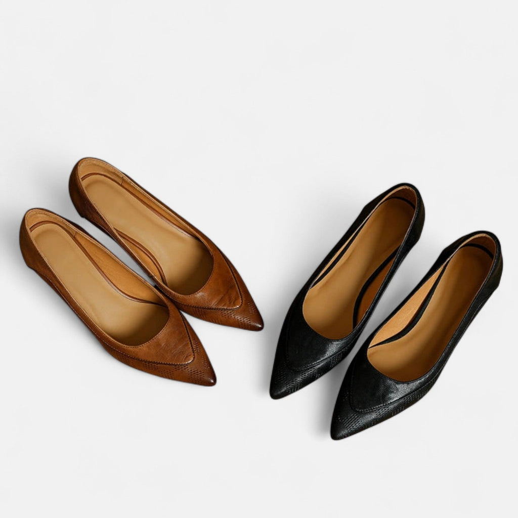 Amara | Tacones de Cuero - CasaCavari