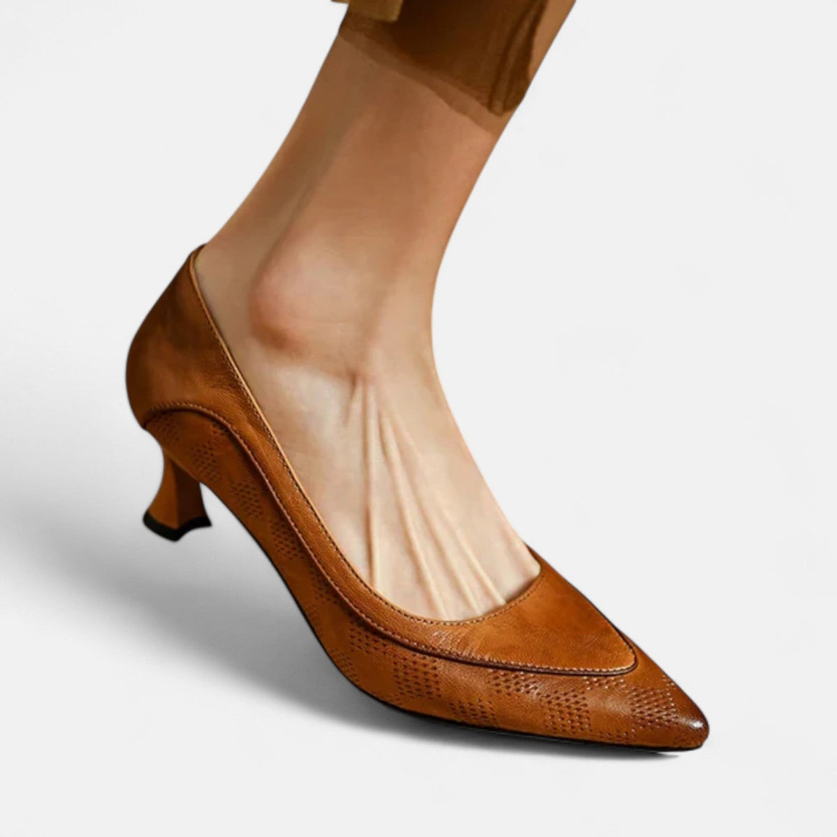Amara | Tacones de Cuero - CasaCavari