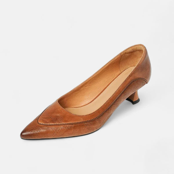 Amara | Tacones de Cuero - CasaCavari