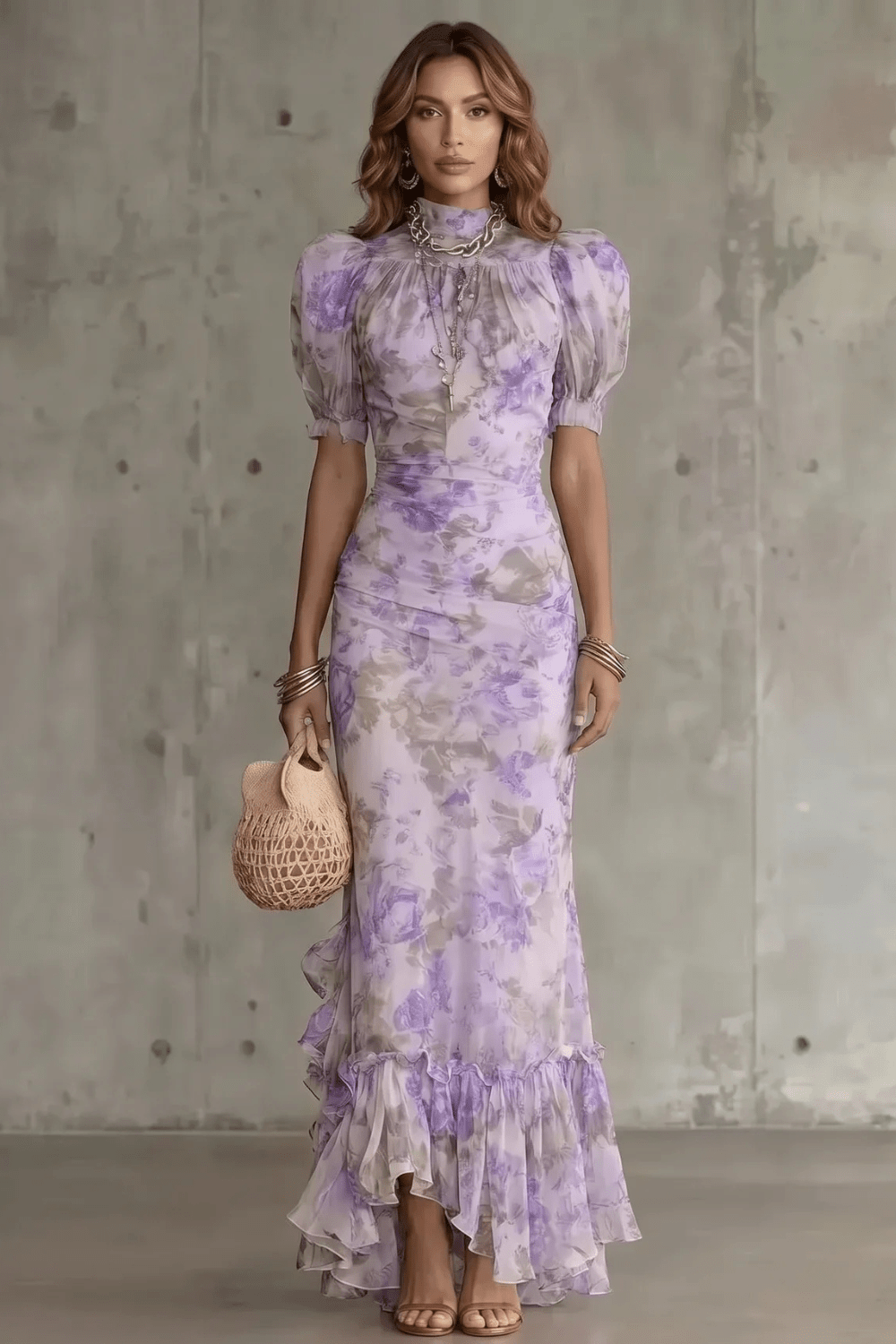 AMARA|VESTIDO MAXI ROMANTICO - CasaCavari