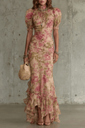 AMARA|VESTIDO MAXI ROMANTICO - CasaCavari