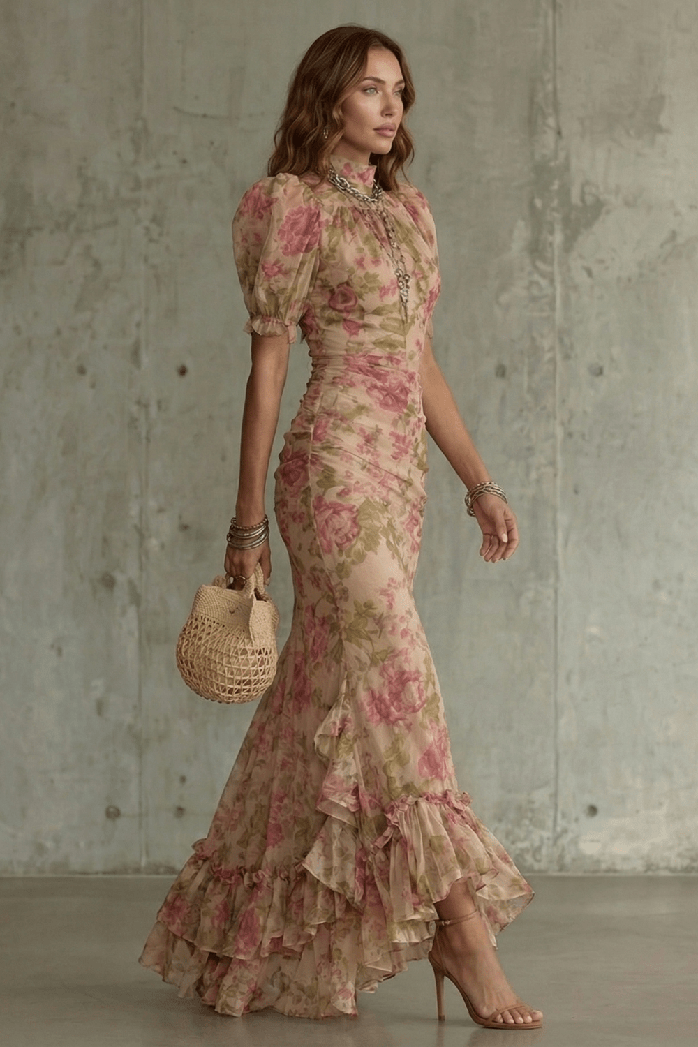 AMARA|VESTIDO MAXI ROMANTICO - CasaCavari