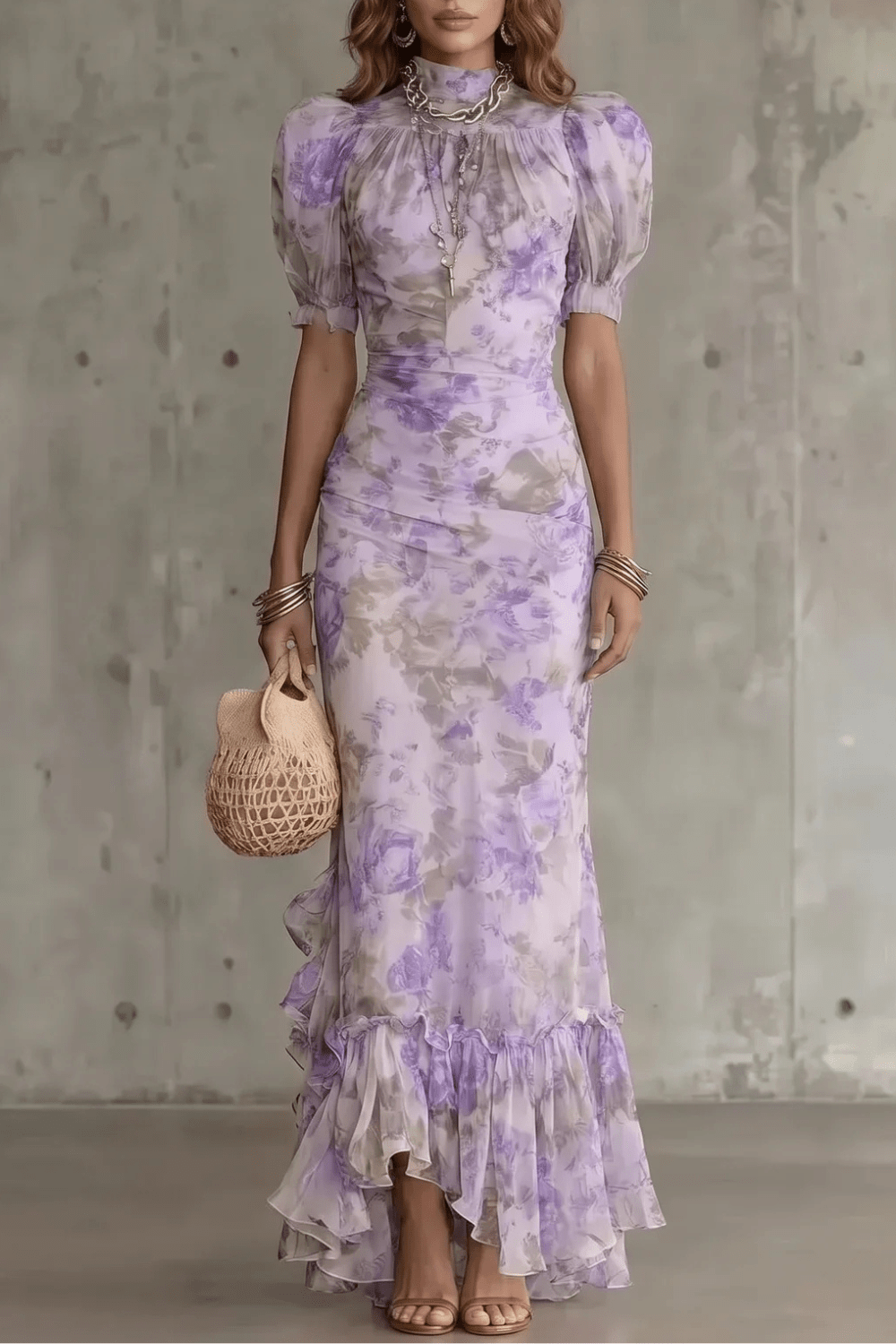 AMARA|VESTIDO MAXI ROMANTICO - CasaCavari
