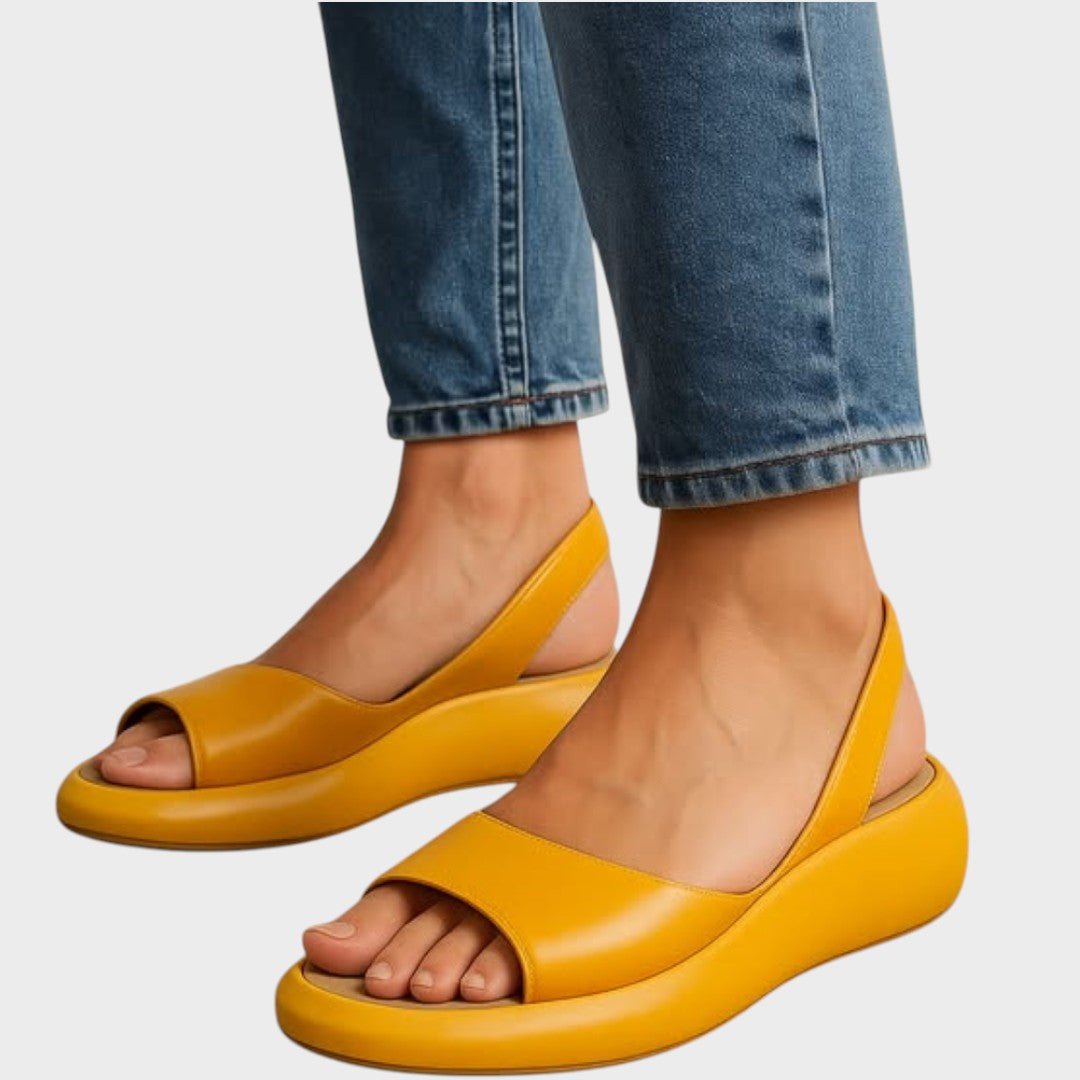 Antónia | Sandalias Con Suela Acolchada - CasaCavari