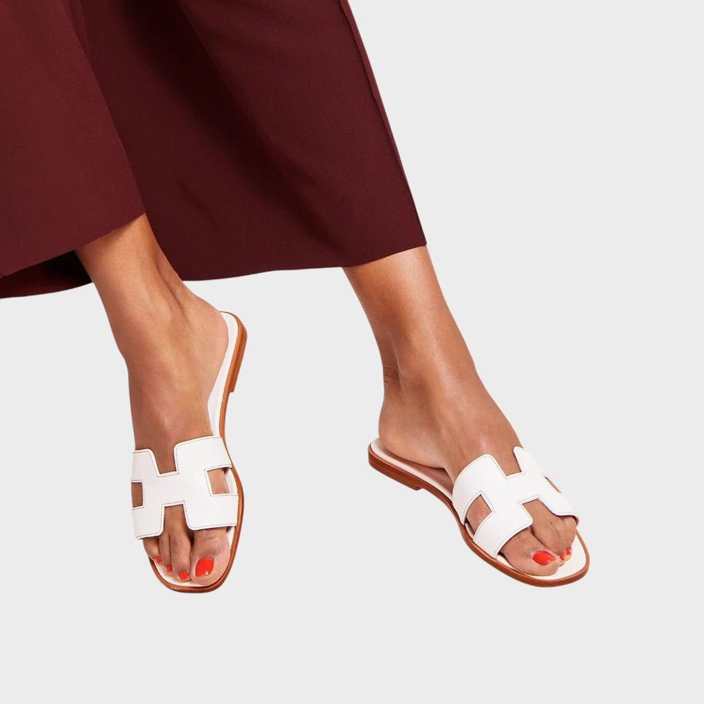 Ariana | Sandalias Elegantes De Cuero - CasaCavari