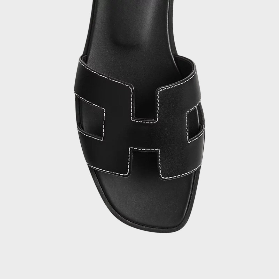 Ariana | Sandalias Elegantes De Cuero - CasaCavari