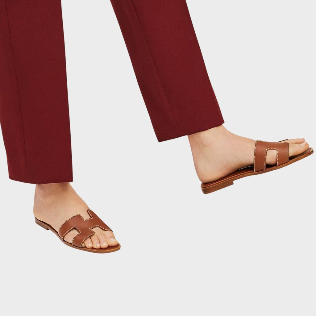 Ariana | Sandalias Elegantes De Cuero - CasaCavari