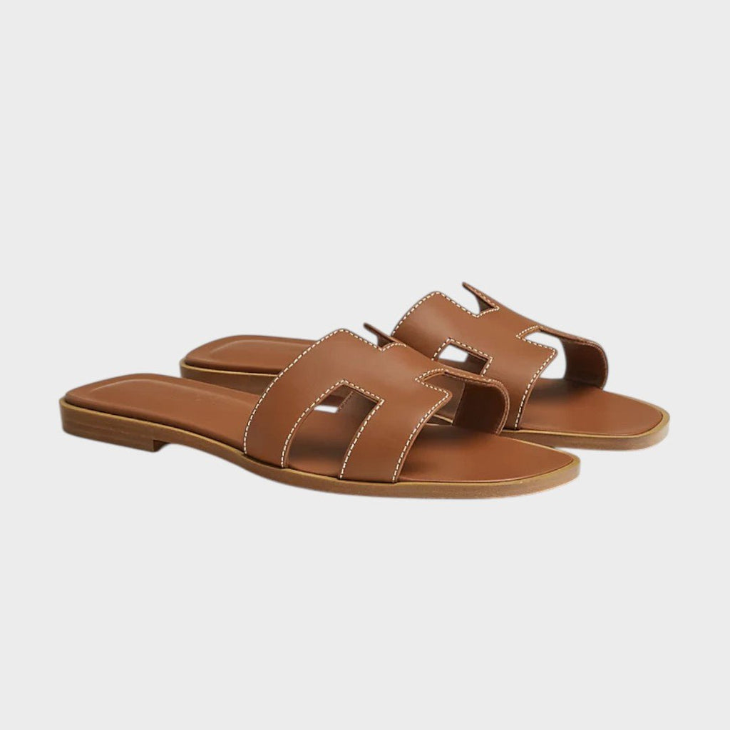 Ariana | Sandalias Elegantes De Cuero - CasaCavari