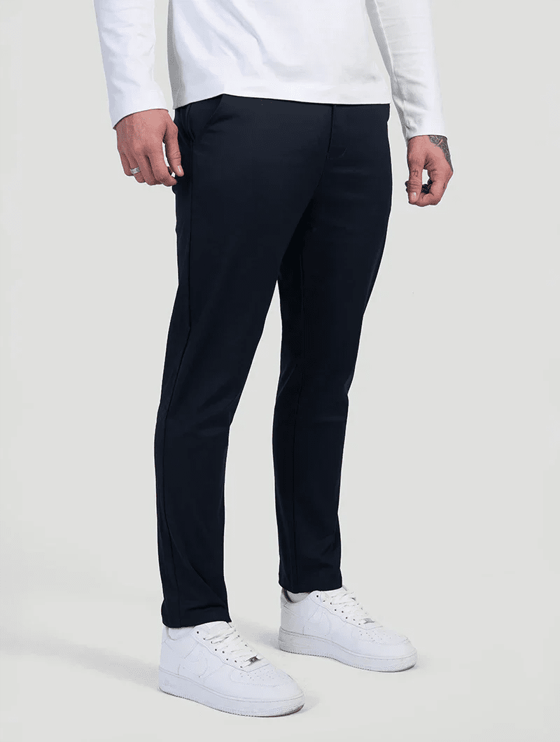 Astino|Pantalones rectos azul - CasaCavari