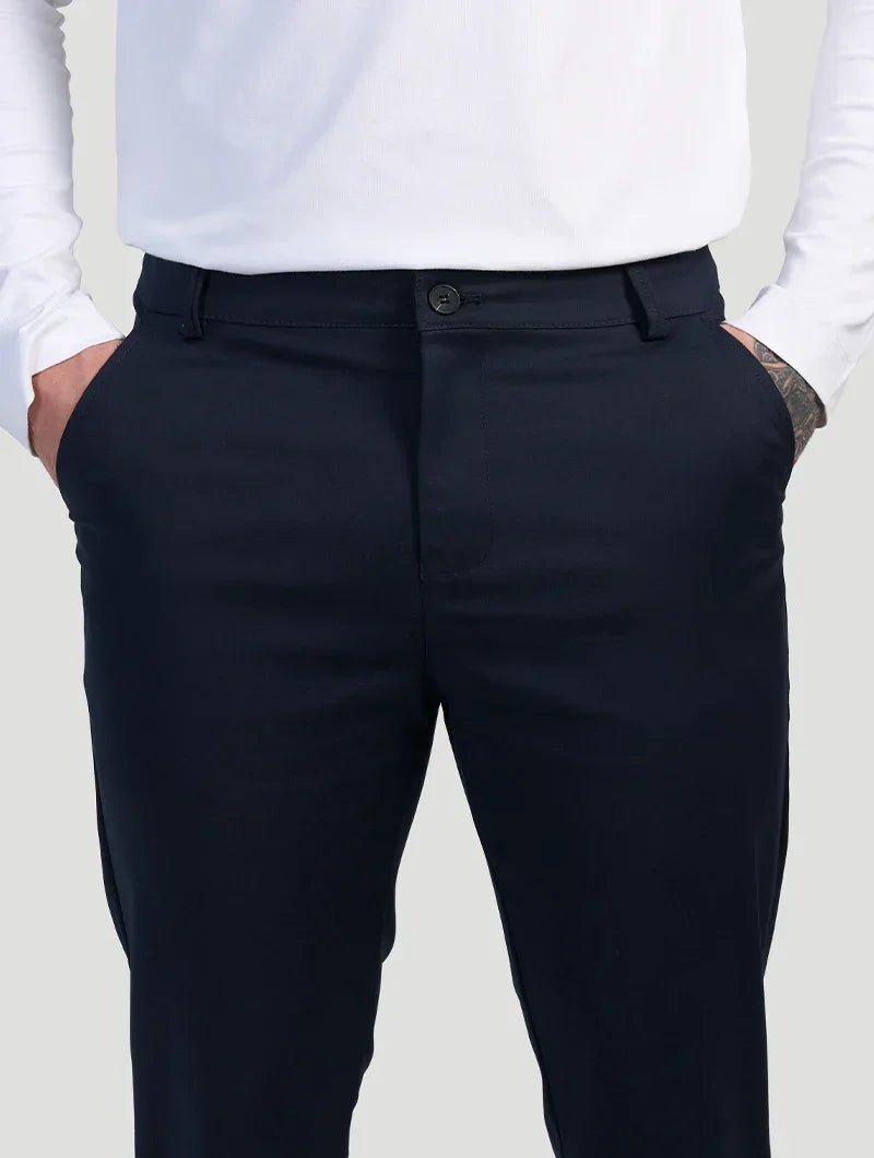 Astino|Pantalones rectos azul - CasaCavari