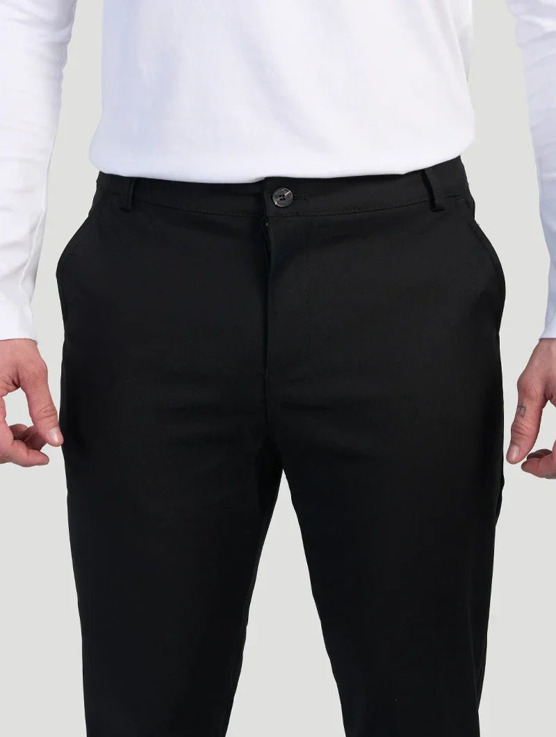 Astino|Pantalones rectos negro - CasaCavari