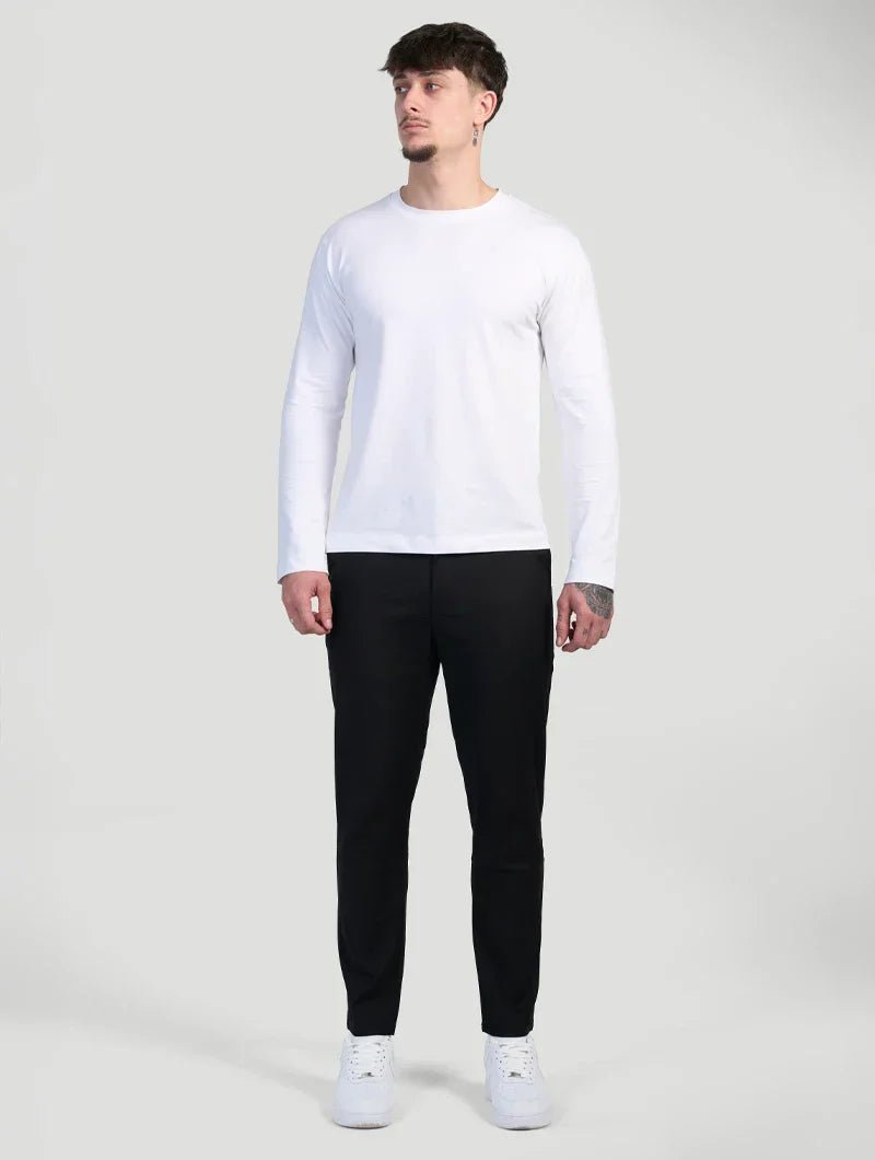 Astino|Pantalones rectos negro - CasaCavari