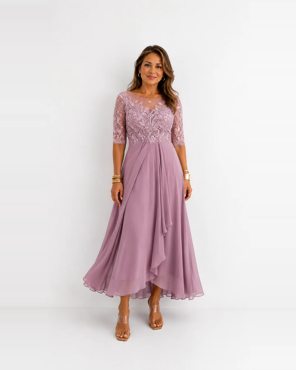 RHONDA | Robe élégante en dentelle - Casa Cavari