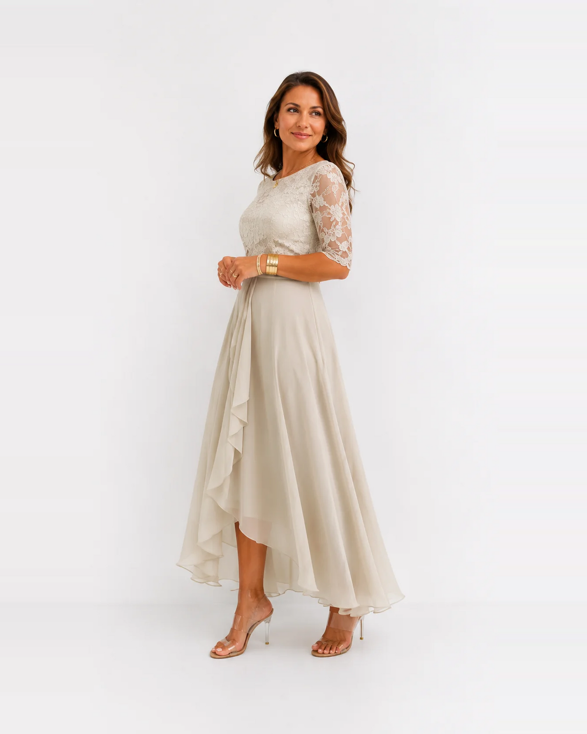 RHONDA | Robe élégante en dentelle - Casa Cavari