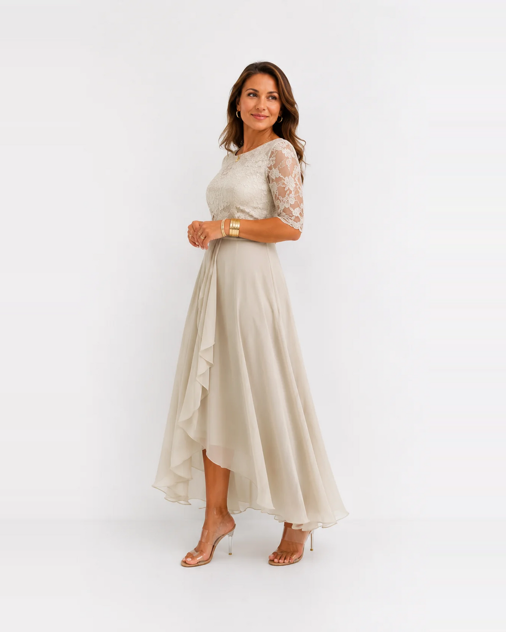 RHONDA | Robe élégante en dentelle - Casa Cavari
