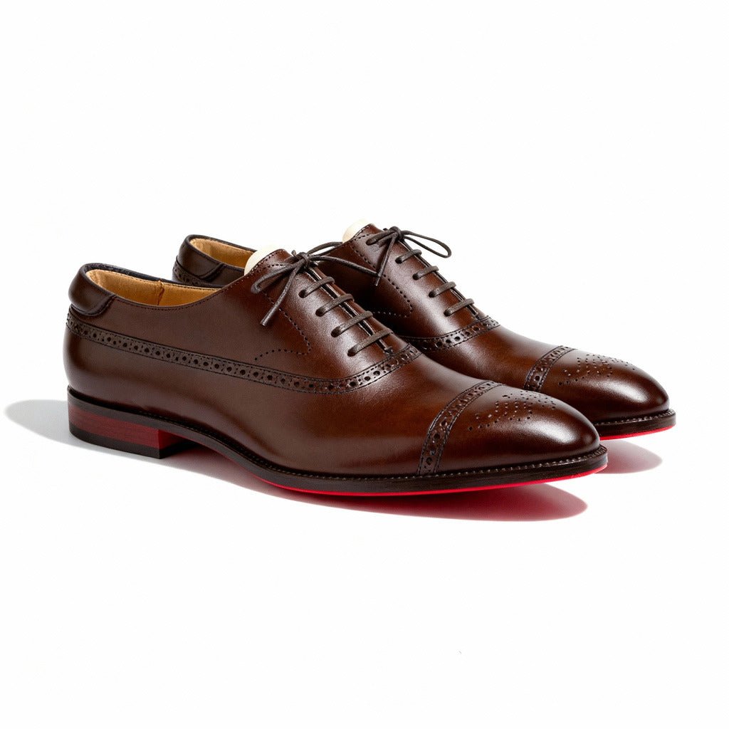 berto|Zapato Oxford con picado - CasaCavari