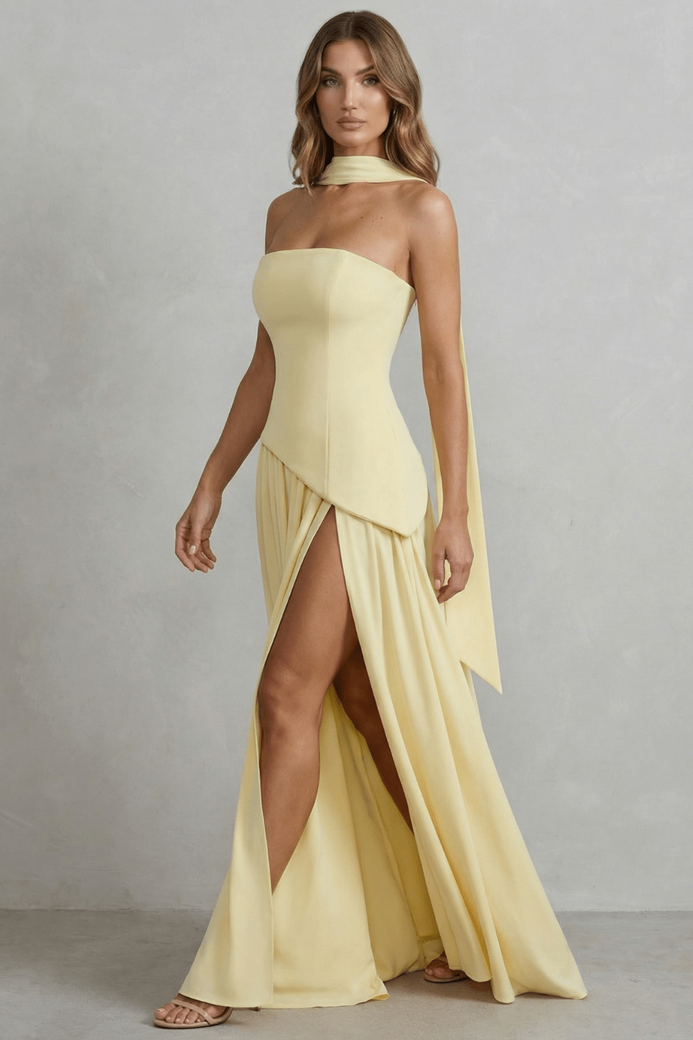 CALIRA|VESTIDO MAXI - CasaCavari