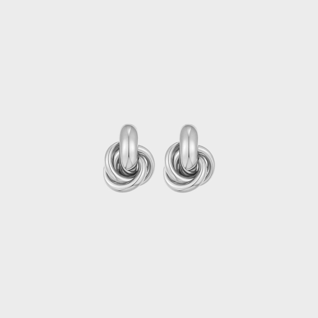 CATALINA|Pendientes con Efecto Nudo - CasaCavari